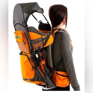 Luvdbaby Orange Child Hiking Backpack